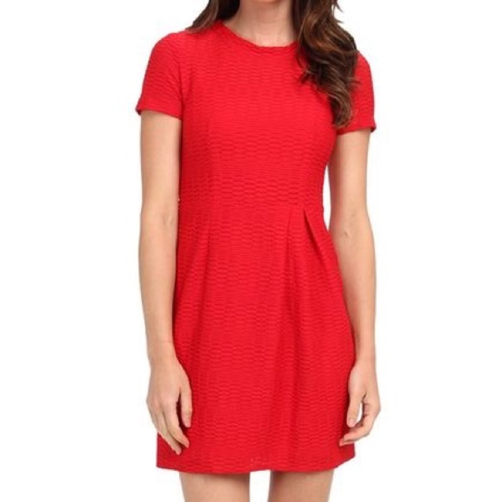 Nanette Lepore Cliff Hanger Dress in Scarlet